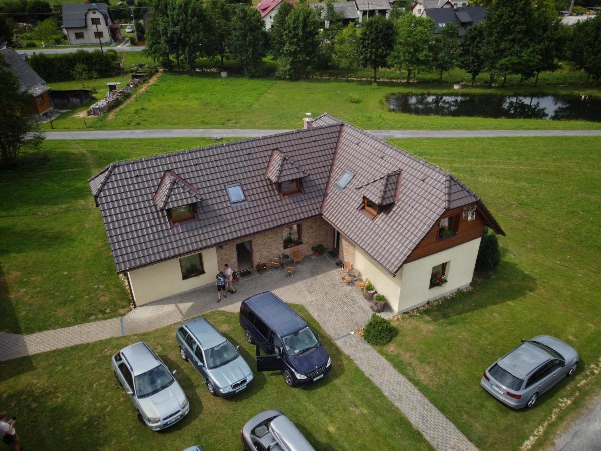 Apartmány Černá Voda Exterior foto