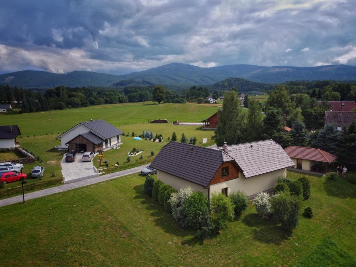 Apartmány Černá Voda Exterior foto